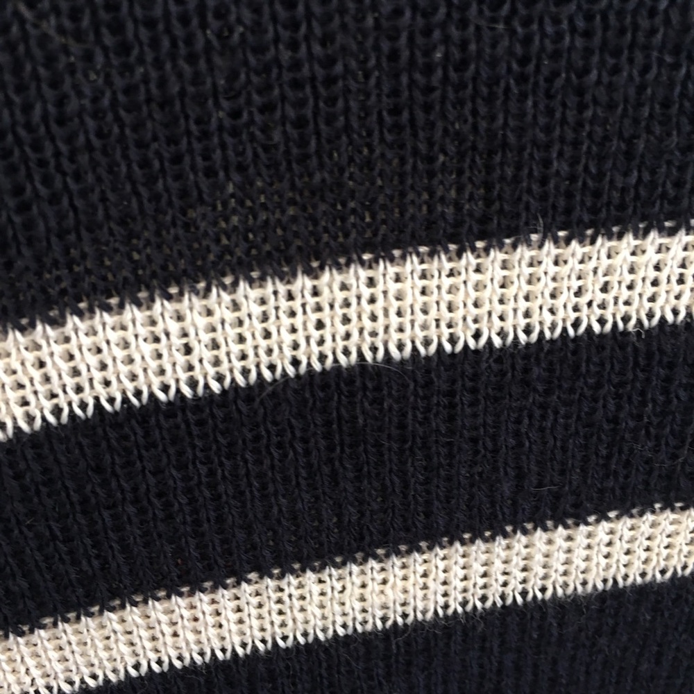 NWT Isabel Marant Etoile Earl anchor embroidered striped knit sweater dress - Picture 10 of 11